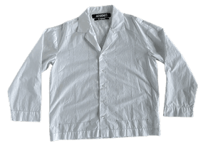 JACQUEMUS Drop Openwork Cotton-Poplin Shirt
